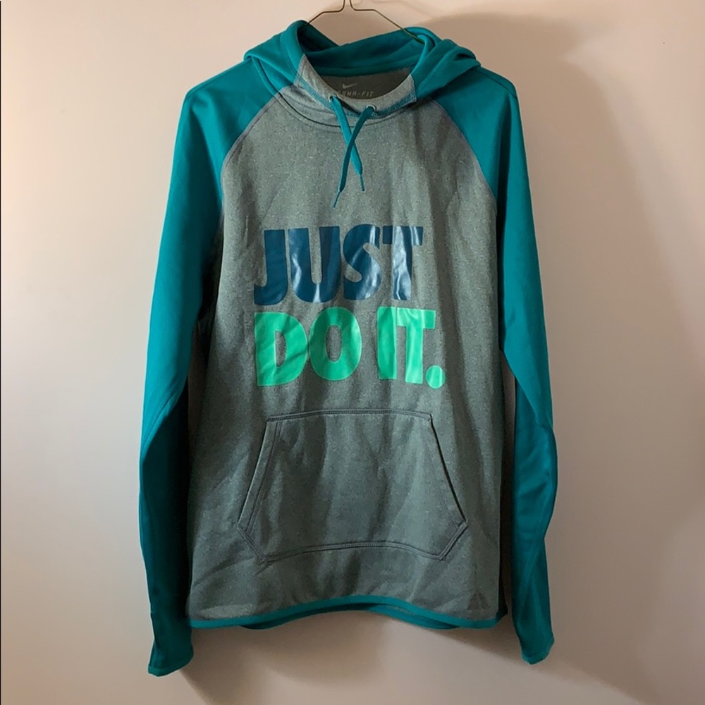 Teal Nike Hoodie